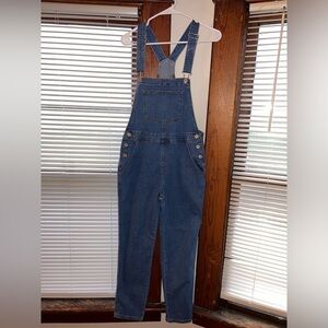 Denim overalls